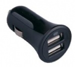 portable 2 Ports usb 5V 2.1A 1A USB Car Charger for mobile phones