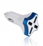 High Quality 4 USB Port DC 5V 5.1A Car Charger with CE FC RoHS