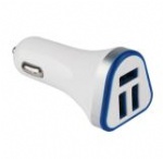 new design 3 Port dual USB Car Power Adapter Portable Charger